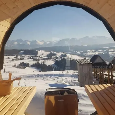 Mountain View Chalet With Hottub And Sauna Czerwienne Exterior photo